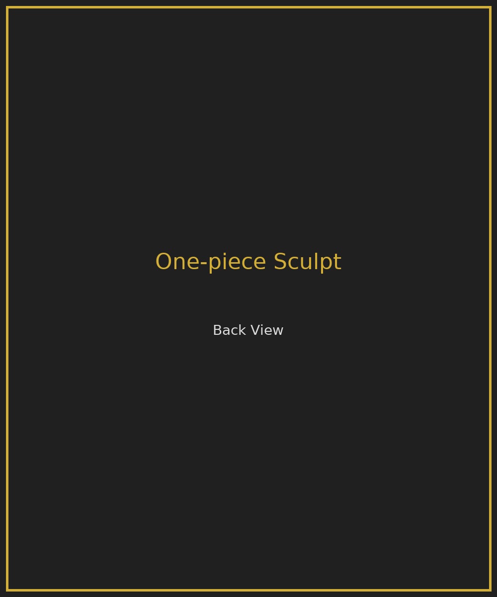 One-piece Sculpt back