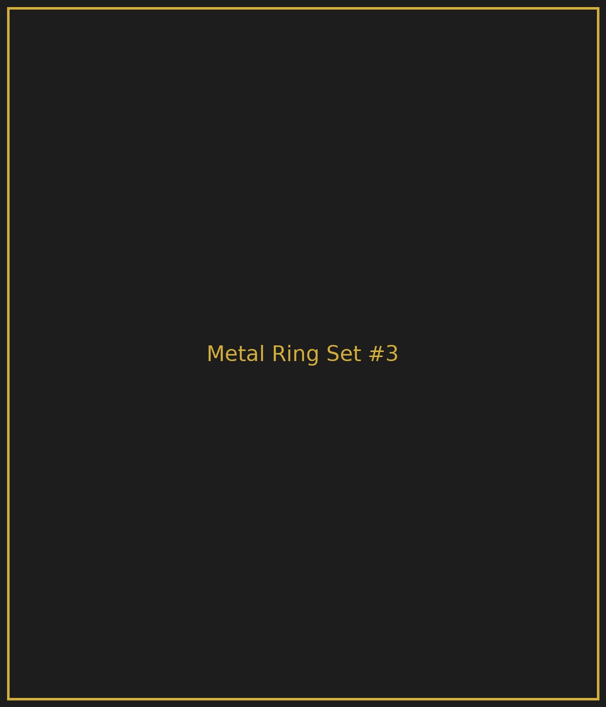 Metal Ring Set 3